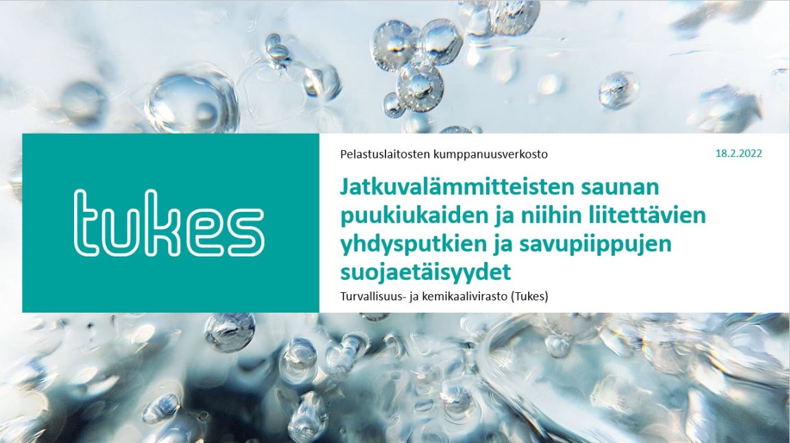 Kansikuva jatkuvalämmitteisten puukiukaiden suojaetäisyydet